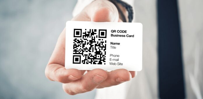 Business Cards with QR Code Examples